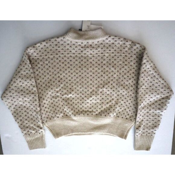 BDG x Urban Outfitters Women's Sz S Neutral/Beige Jesse Half-Zip Sweater - Picture 8 of 10
